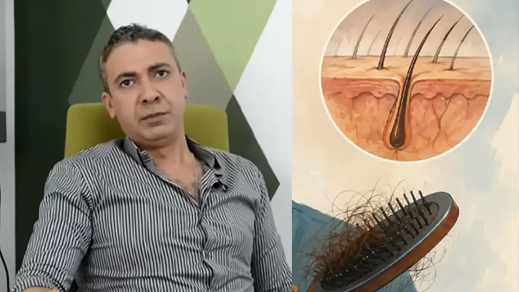 علاج تساقط الشعر في نظام الطيبات للدكتور ضياء العوضي