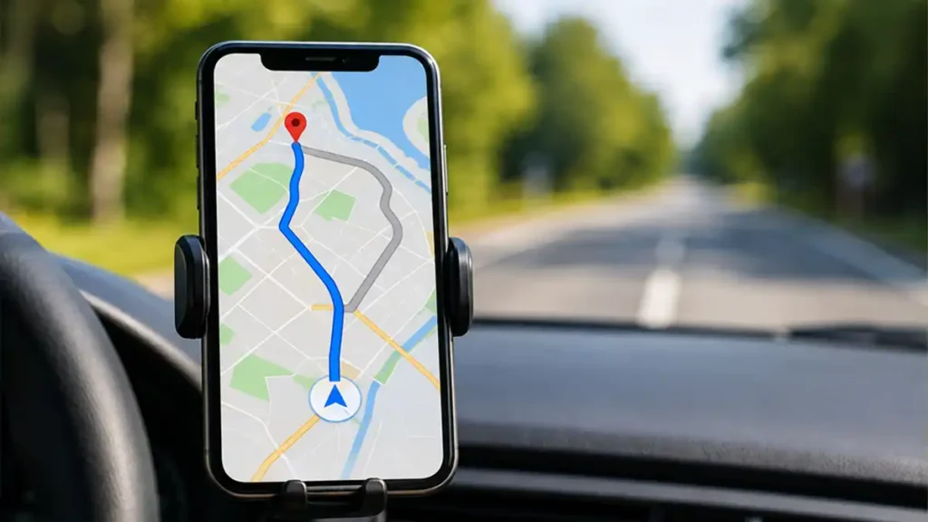 إعدادات تطبيق خرائط غووغل Google map