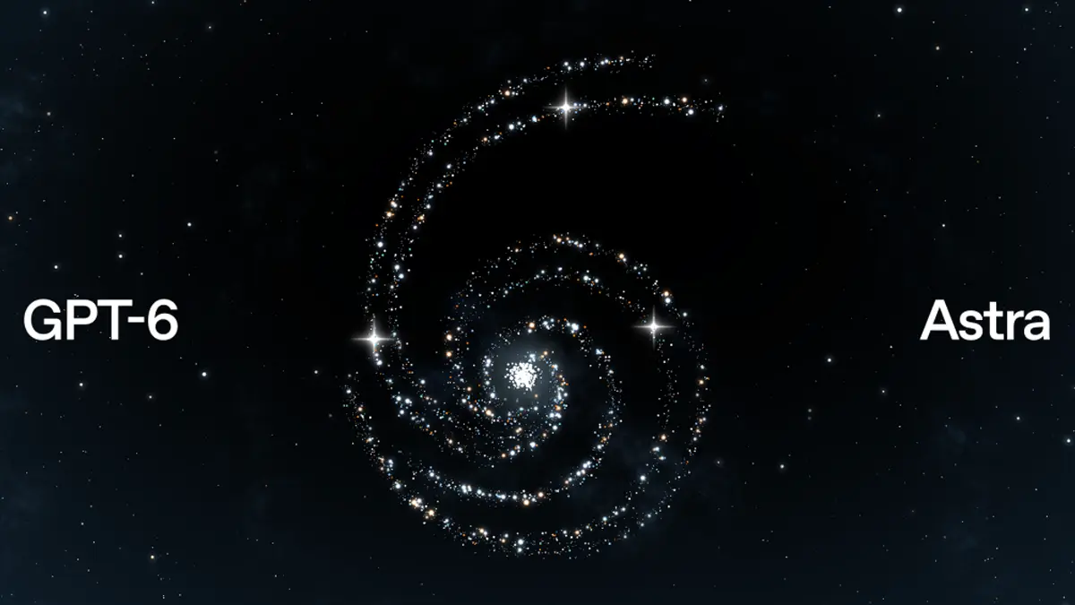 واجهة توضح قدرات نموذج GPT-6 Astra الجديد من OpenAI في البرمجة واستخدام تطبيقات الكمبيوتر.